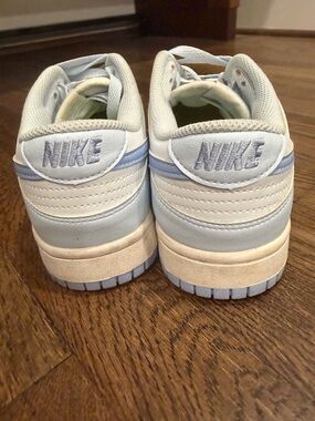Nike women's Nike Dunks - baby blue and white